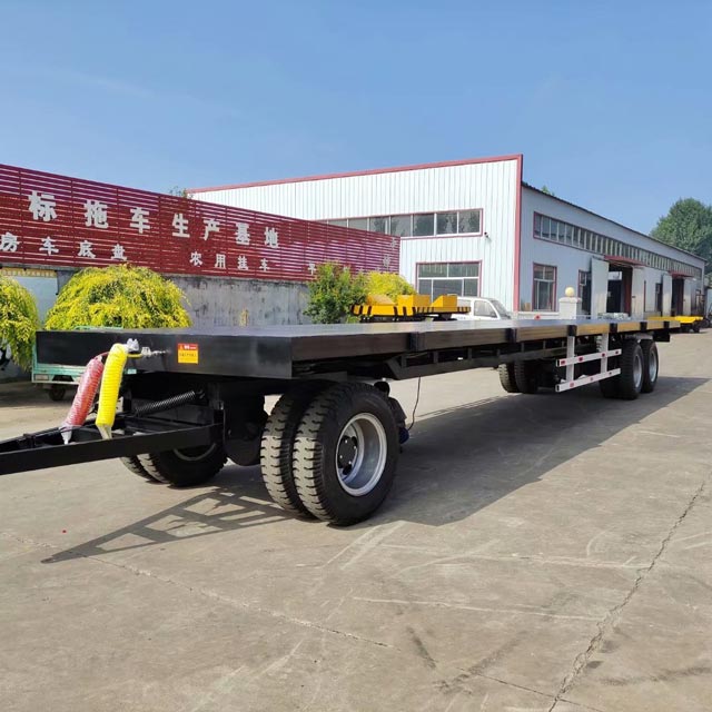13米斷氣剎平板拖車